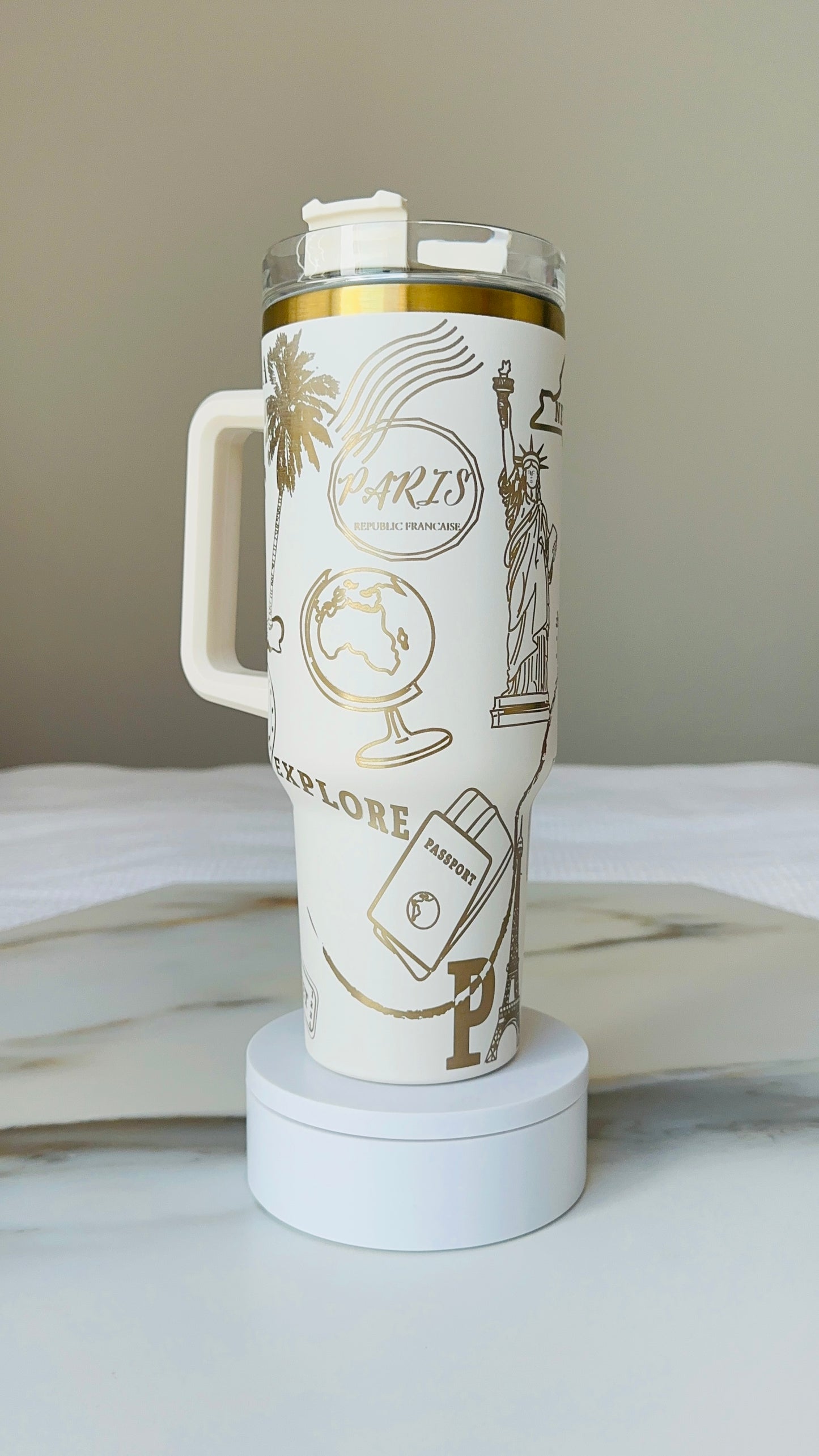 Travel the World 40oz Tumbler