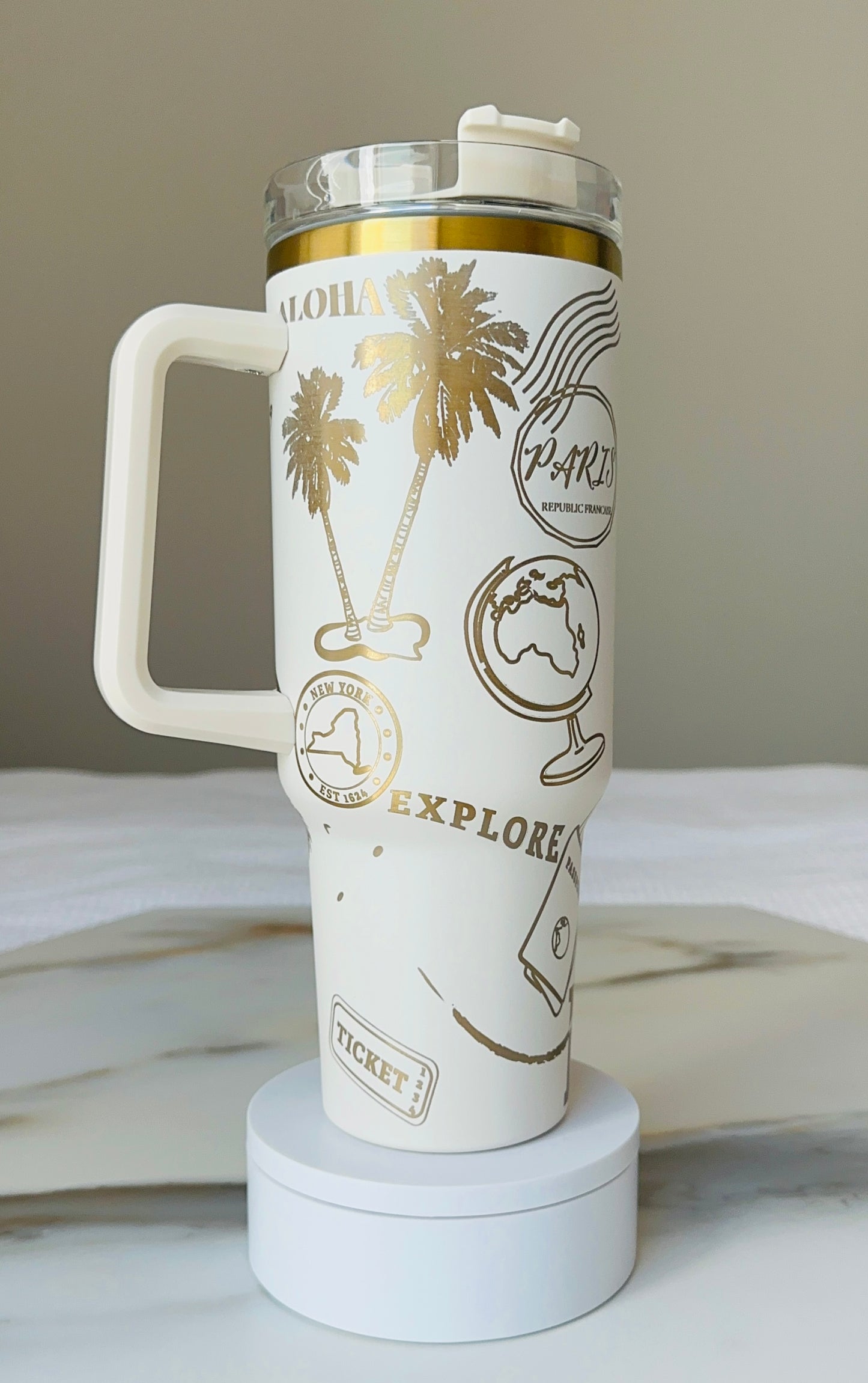 Travel the World 40oz Tumbler