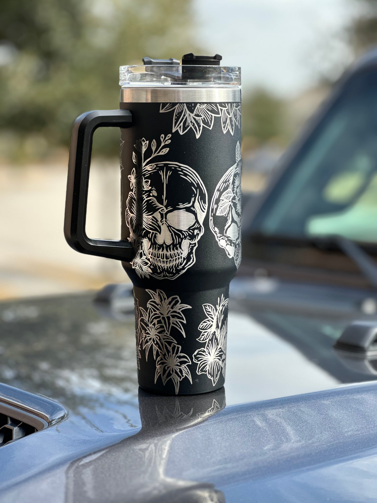 Skulls & Roses 40oz Tumbler