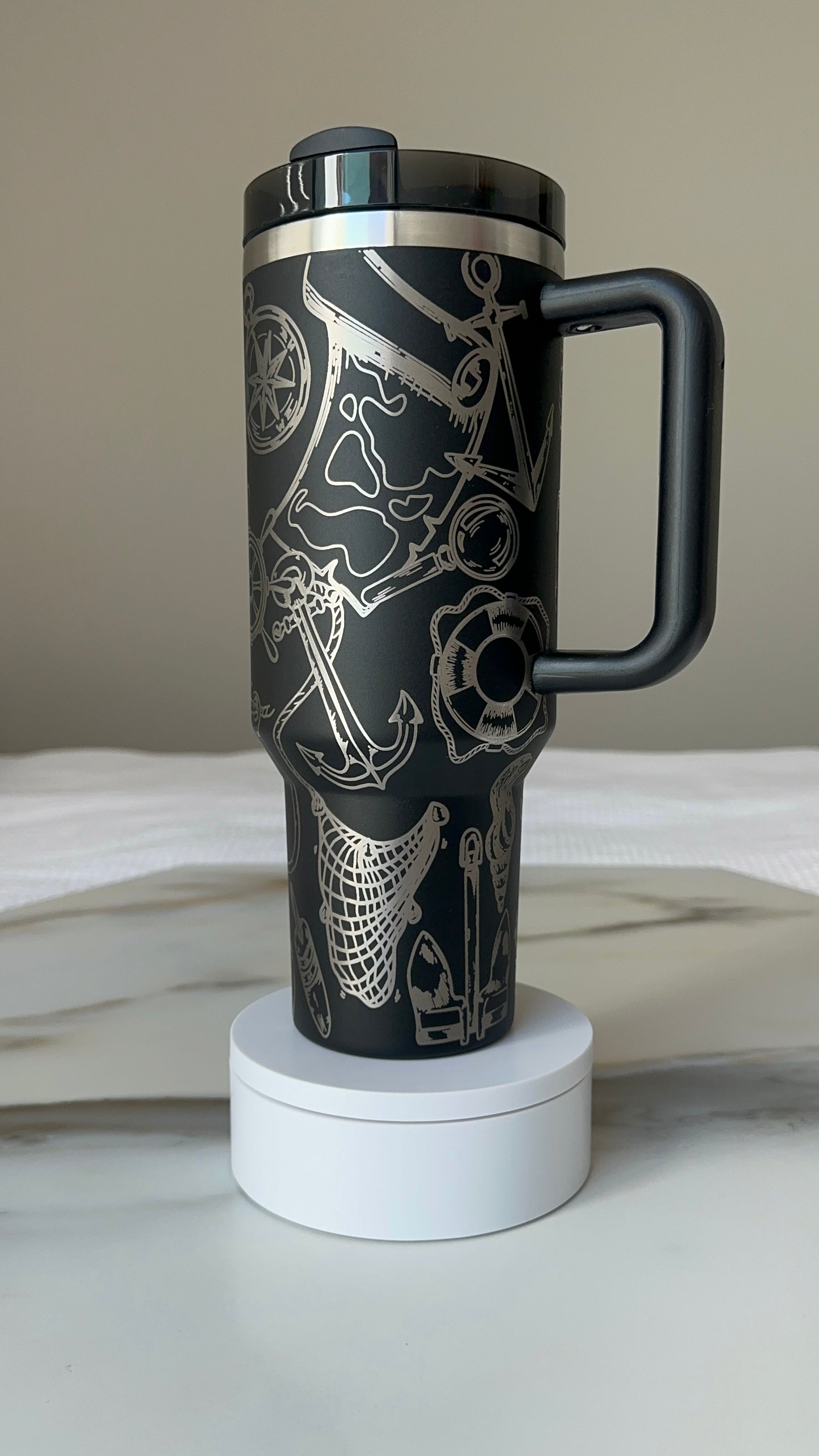 Nautical 40oz Tumbler