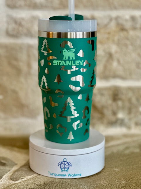 Christmas Leopard Stanley 20oz