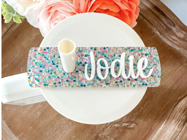 Personalized Drink Topper