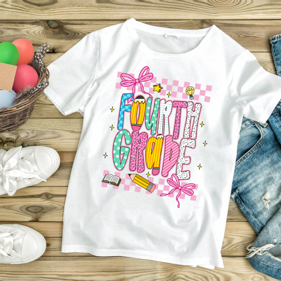 Checkered Coquette Back to School