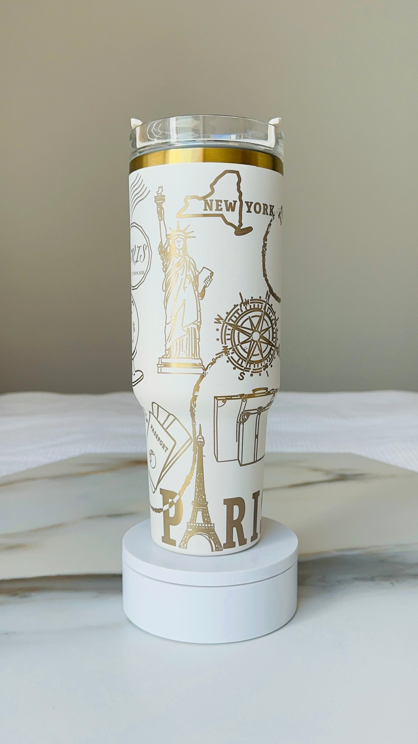 Travel the World 40oz Tumbler