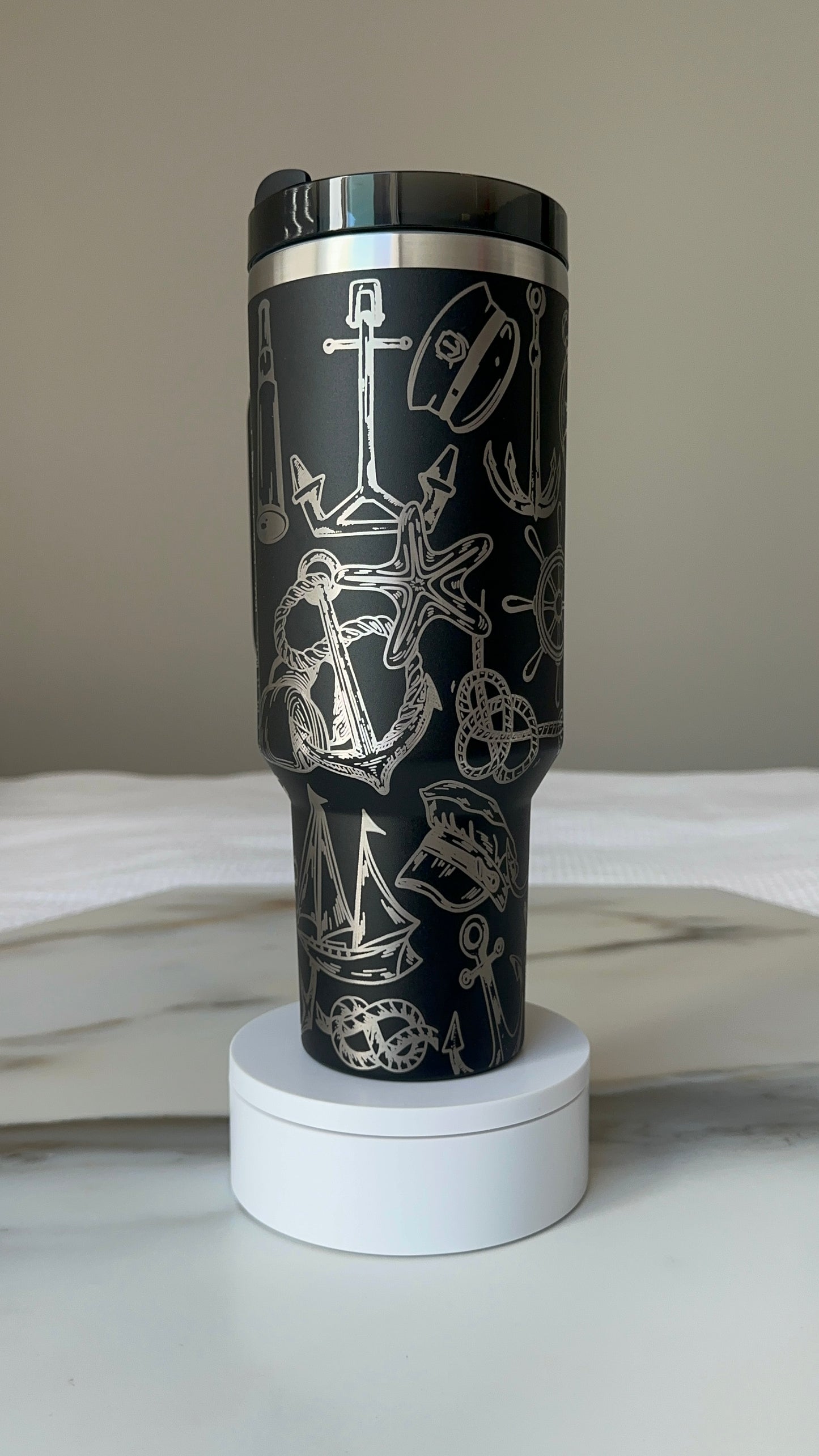 Nautical 40oz Tumbler