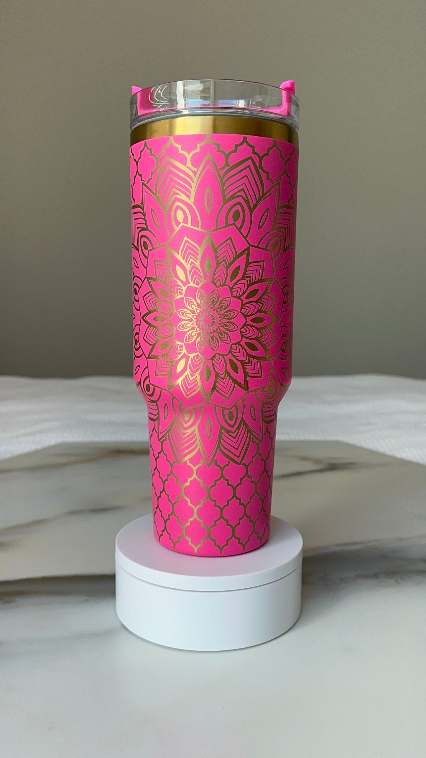 Mandala 40oz Tumbler