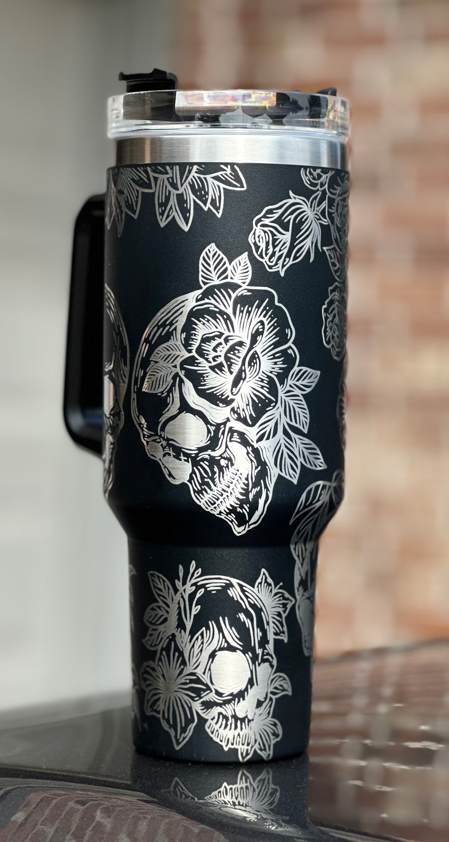 Skulls & Roses 40oz Tumbler