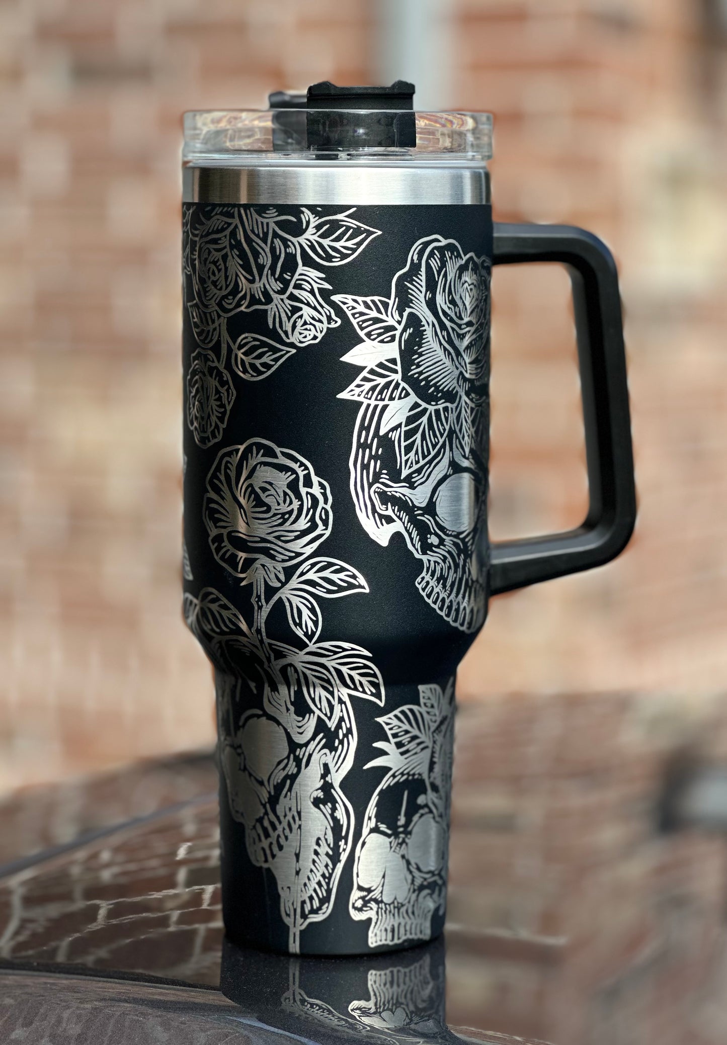 Skulls & Roses 40oz Tumbler