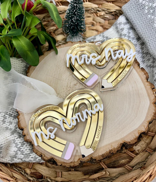 Techer Heart Ornament