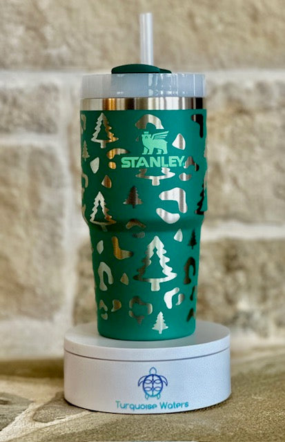 Christmas Leopard Stanley 20oz