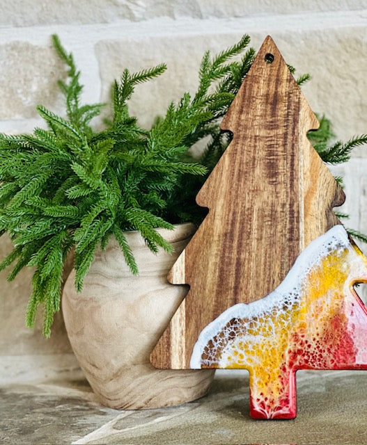 Christmas Tree Cheese Board