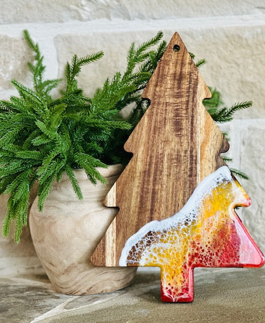 Christmas Tree Cheese Board