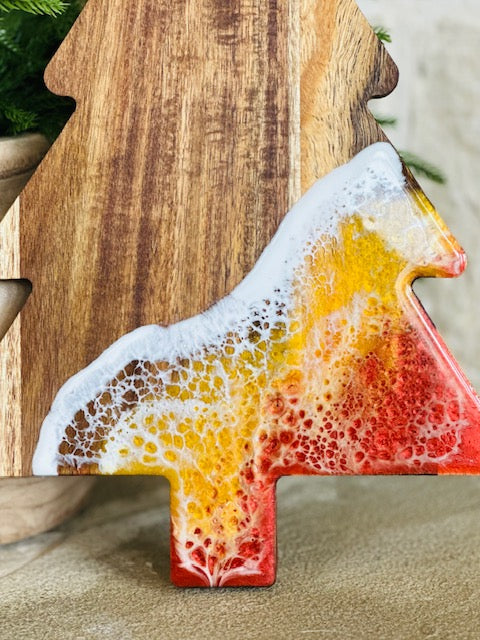 Christmas Tree Cheese Board