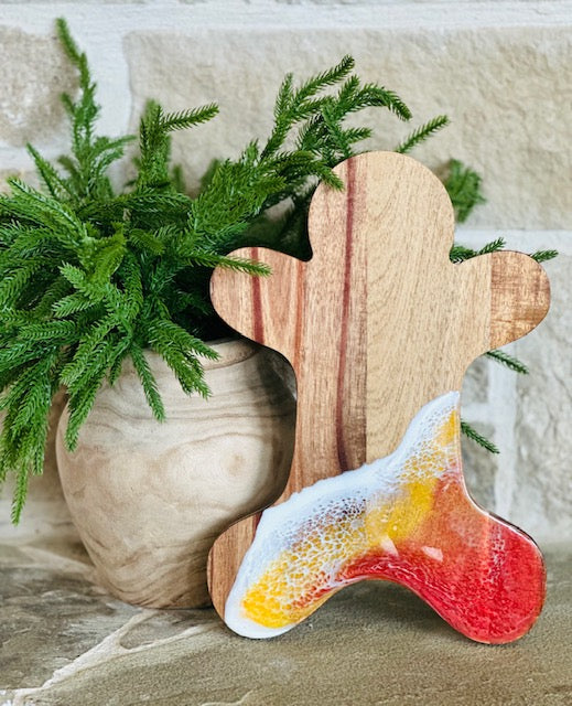 Gingerbread Cheese Board