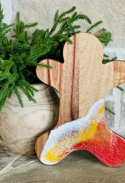 Gingerbread Cheese Board