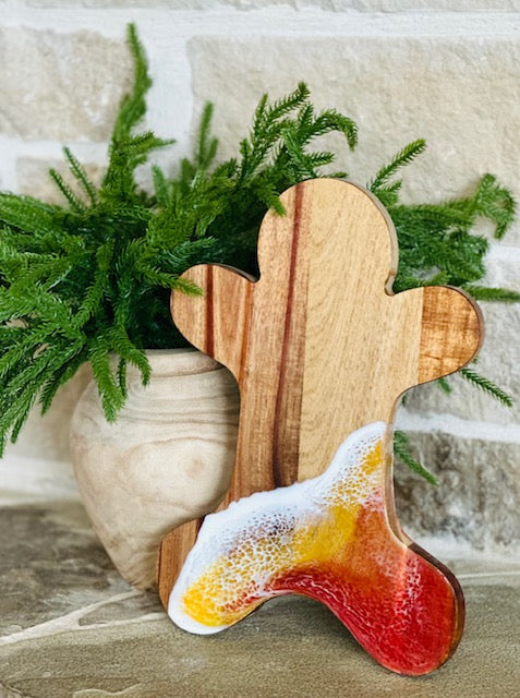 Gingerbread Cheese Board