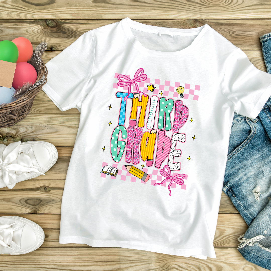 Checkered Coquette Back to School