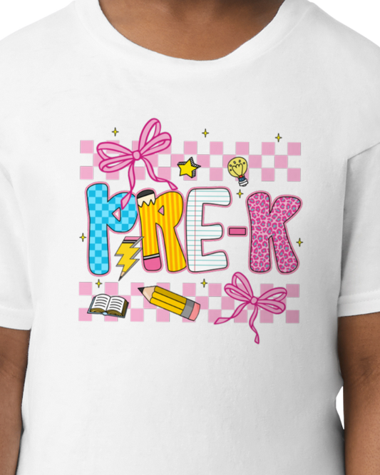 Checkered Coquette Back to School