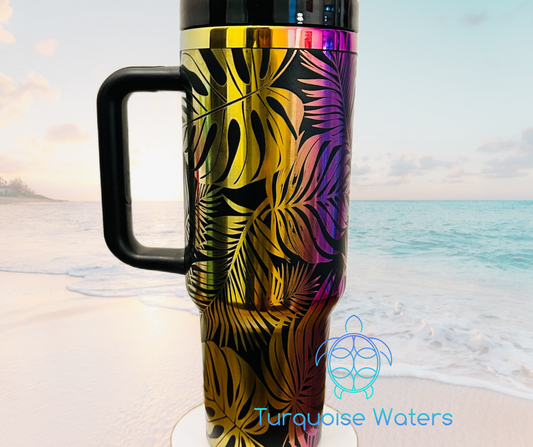 Palm Leaves 40oz Tumbler
