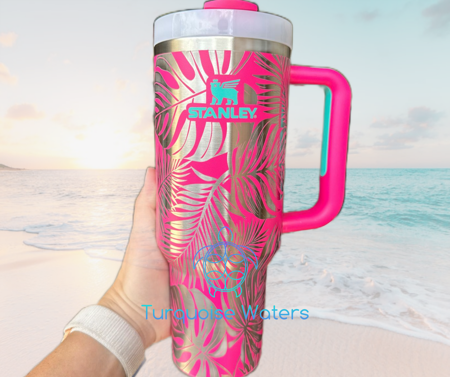 Palm Leaves 40oz Tumbler
