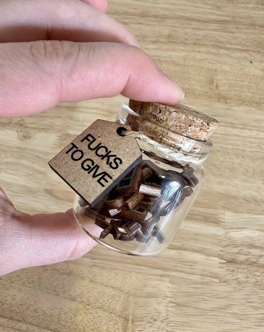 Jar of Fucks - Gift/Stocking Stuffer