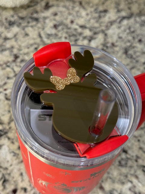 Reindeer Tumbler Topper
