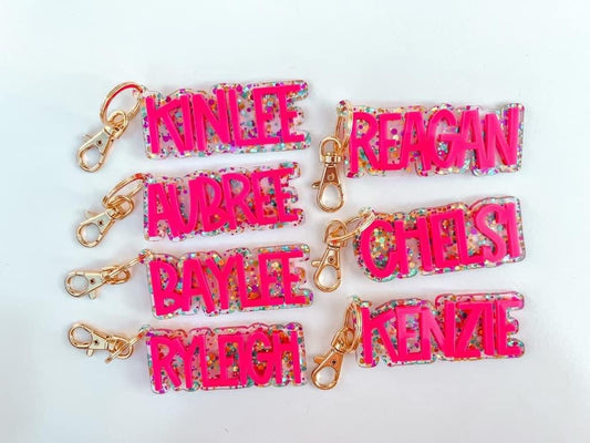Personalized Name Keychain