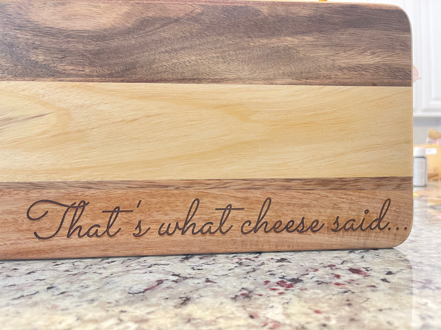 That’s what cheese said…